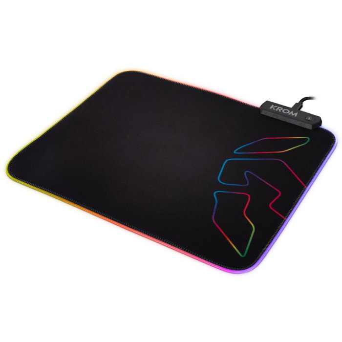 Krom Knout RGB Alfombrilla Gaming con Iluminación LED